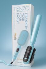 ENZO Electric Hair Straightening Brushes – Image 3