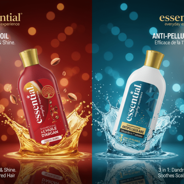 🌿 Essential – Shampoing à l’extrait d’ail 🌿