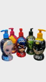 🧼✨ Shampooing & Gel Douche 2 en 1 – Héros & Princesses | 500ml ✨🧼
