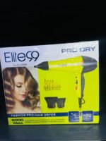 Elite99 Turbo 4000 – Sèche-Cheveux (Noir et Jaune)