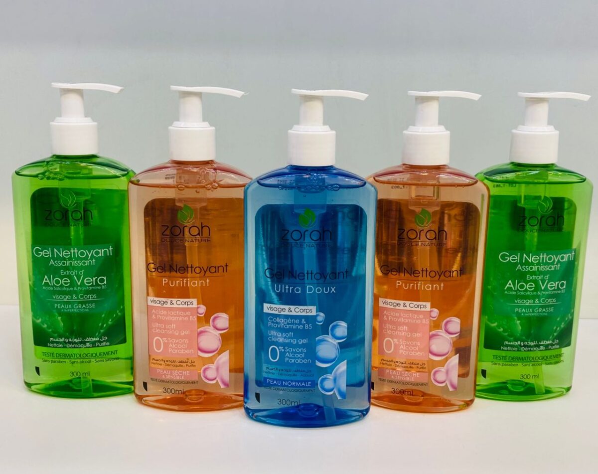ZORAH GEL NETTOYANT VISAGE & CORPS – Image 1