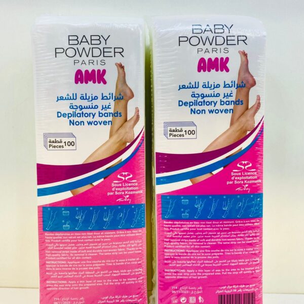 BAby Powder bandes depilatoires