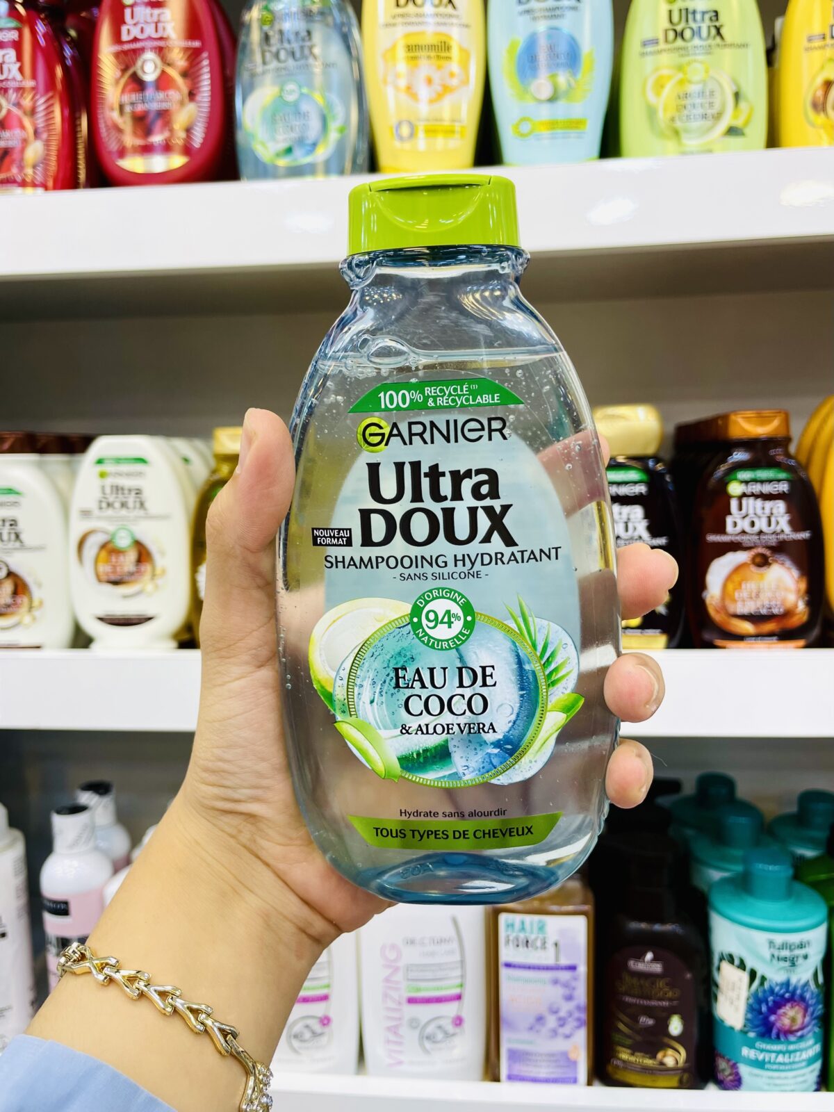 Ultra Doux – Shampoing Eau de Coco & Aloe Vera – Image 1