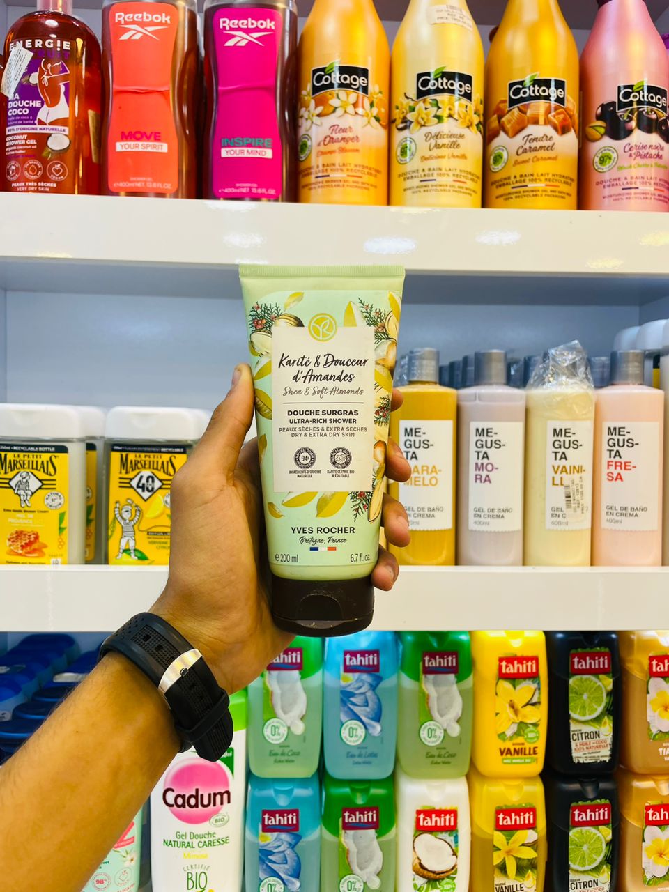 yveroche surgras douche Yves Rocher Douche Surgras Karité & Douceur d'Amandes – Image 1