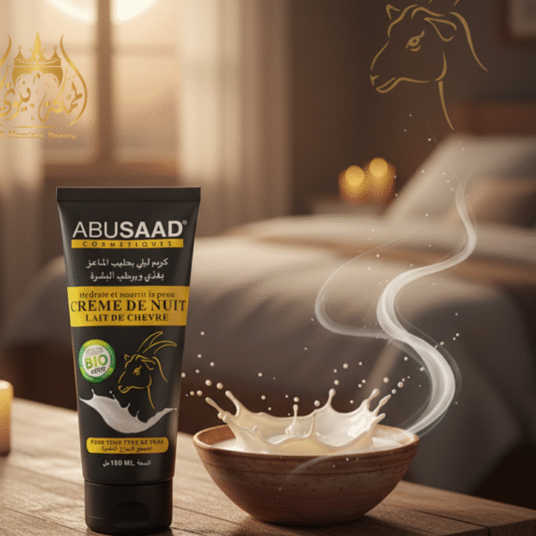 Crème de Nuit Abusaad au Lait de Chèvre