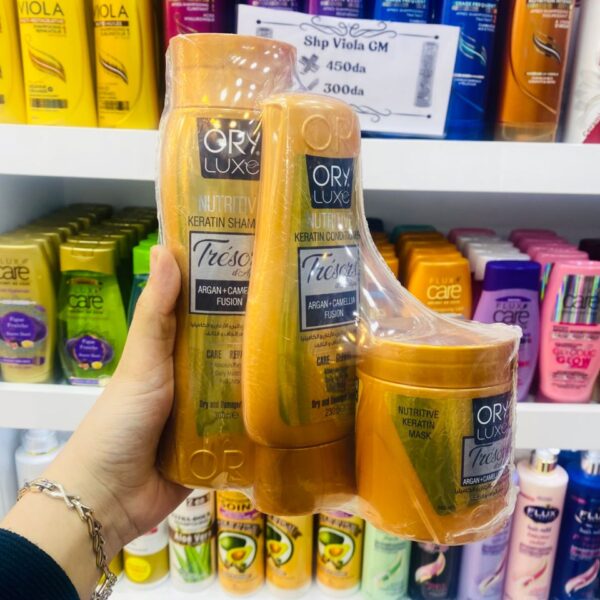 Pack Ory luxe Argan 3Pcs