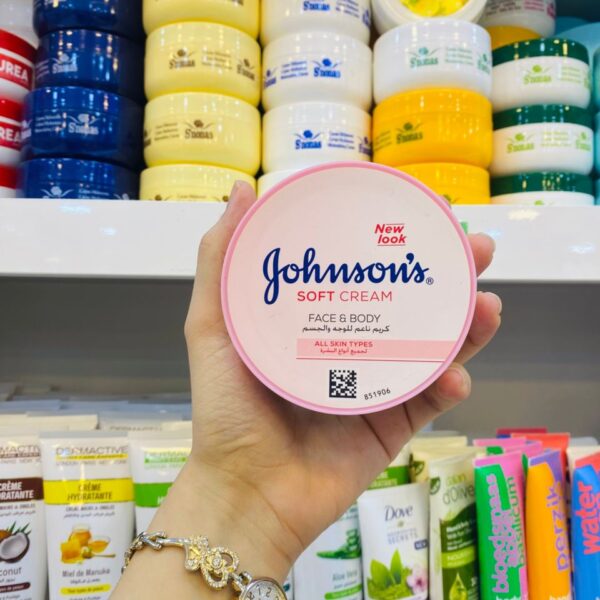 Crème Johnson’s Soft corps et visage
