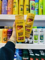 Shampoing et après Celena